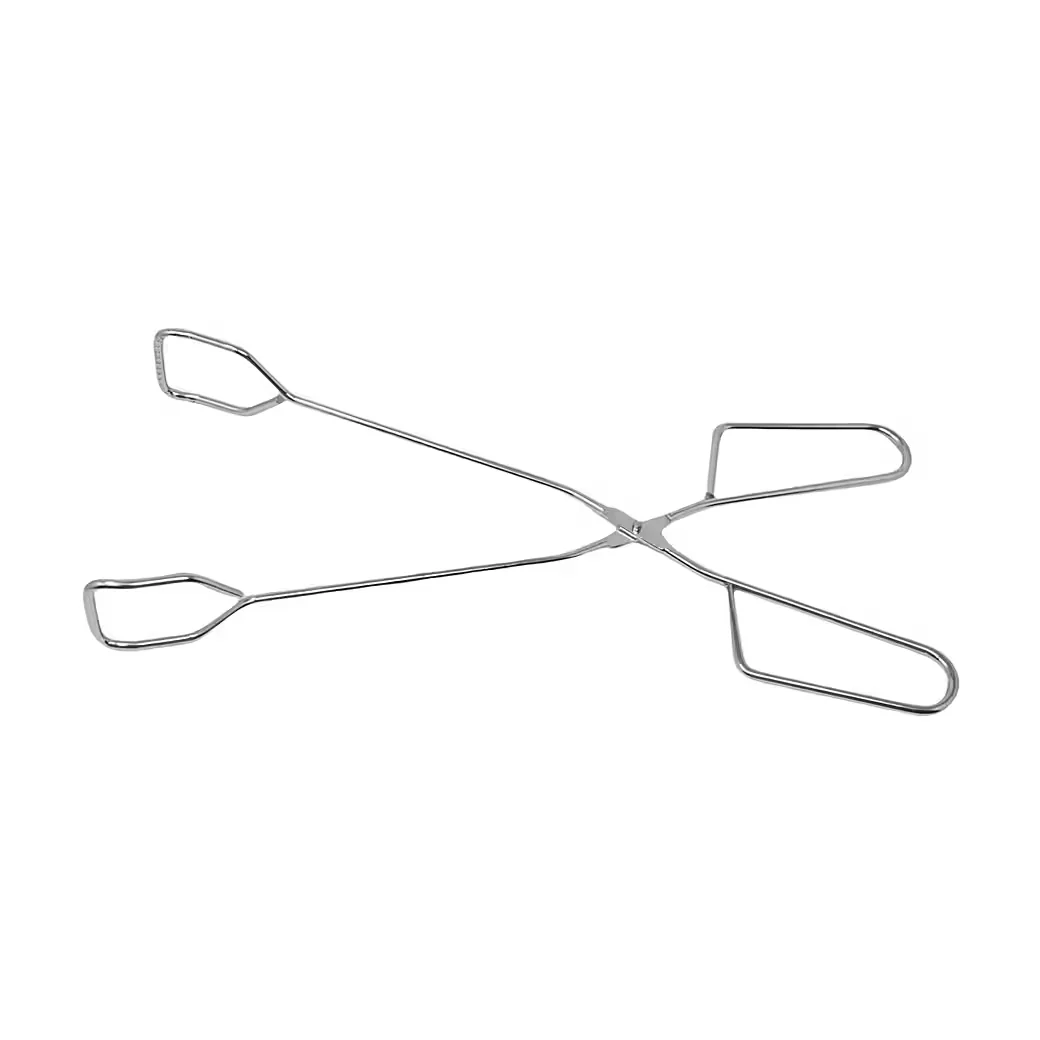 H-BASICS Grillzange 30 cm Edelstahl Grillzubehör
