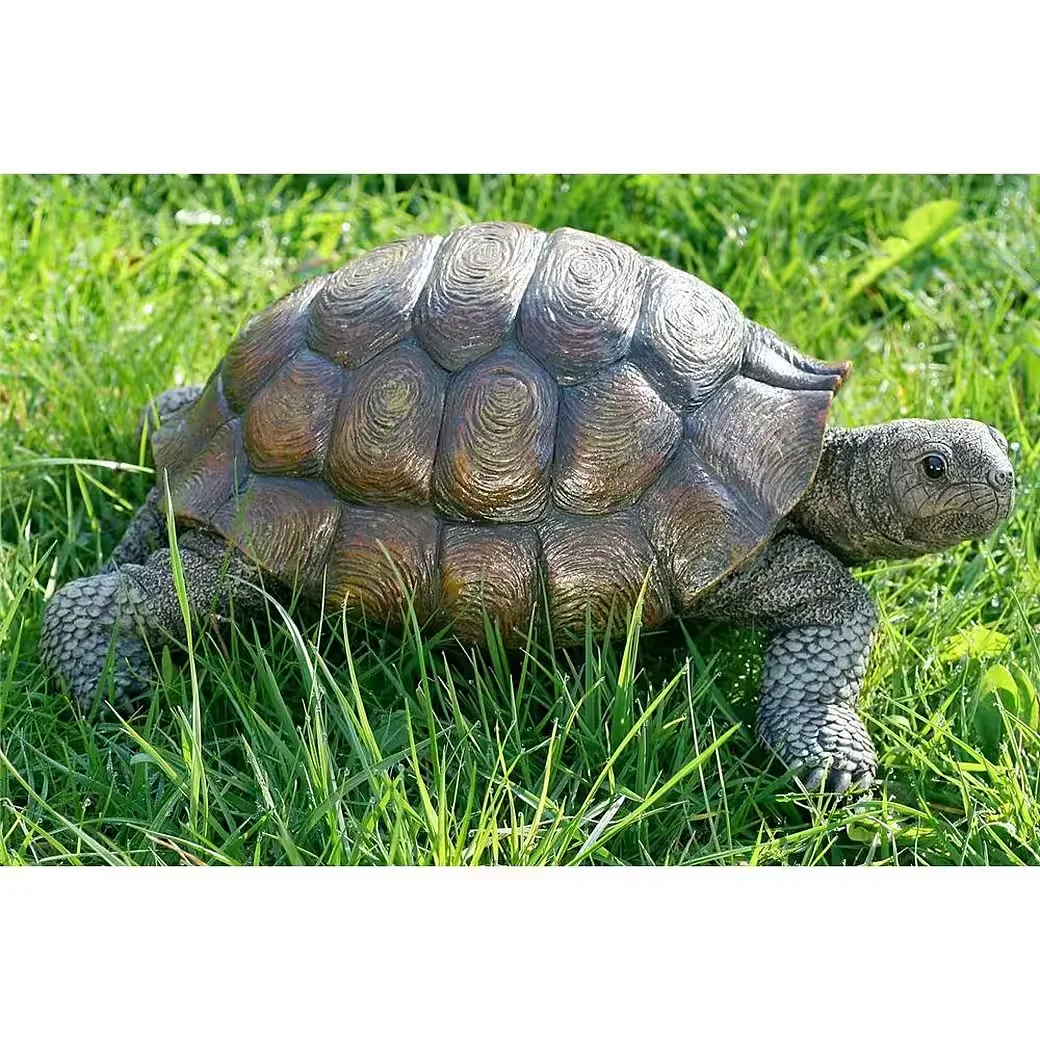 Boltze Gartenfigur Schildkröte Slowmotion 34 cm Dekofigur