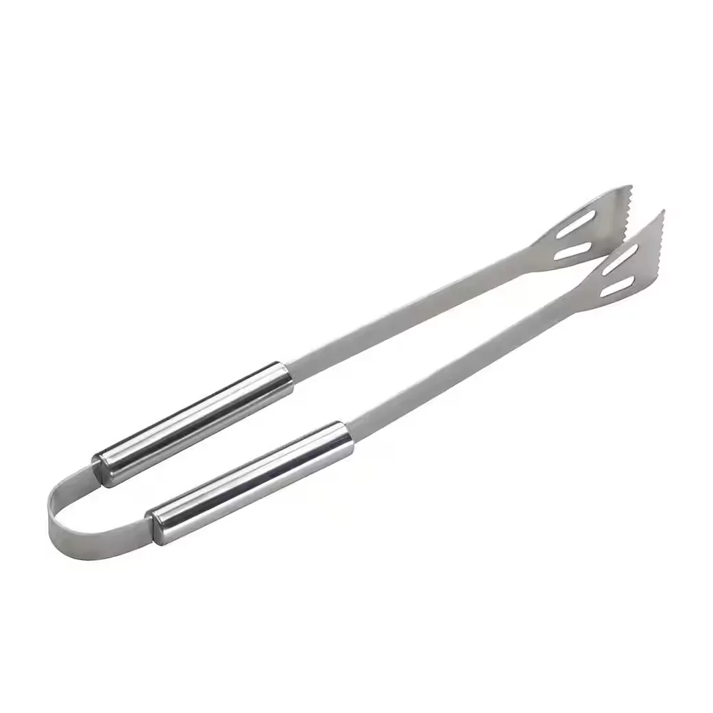 ADLER Grillbesteck-Set AD 6728 aus Edelstahl mit Zange Gabel Wender