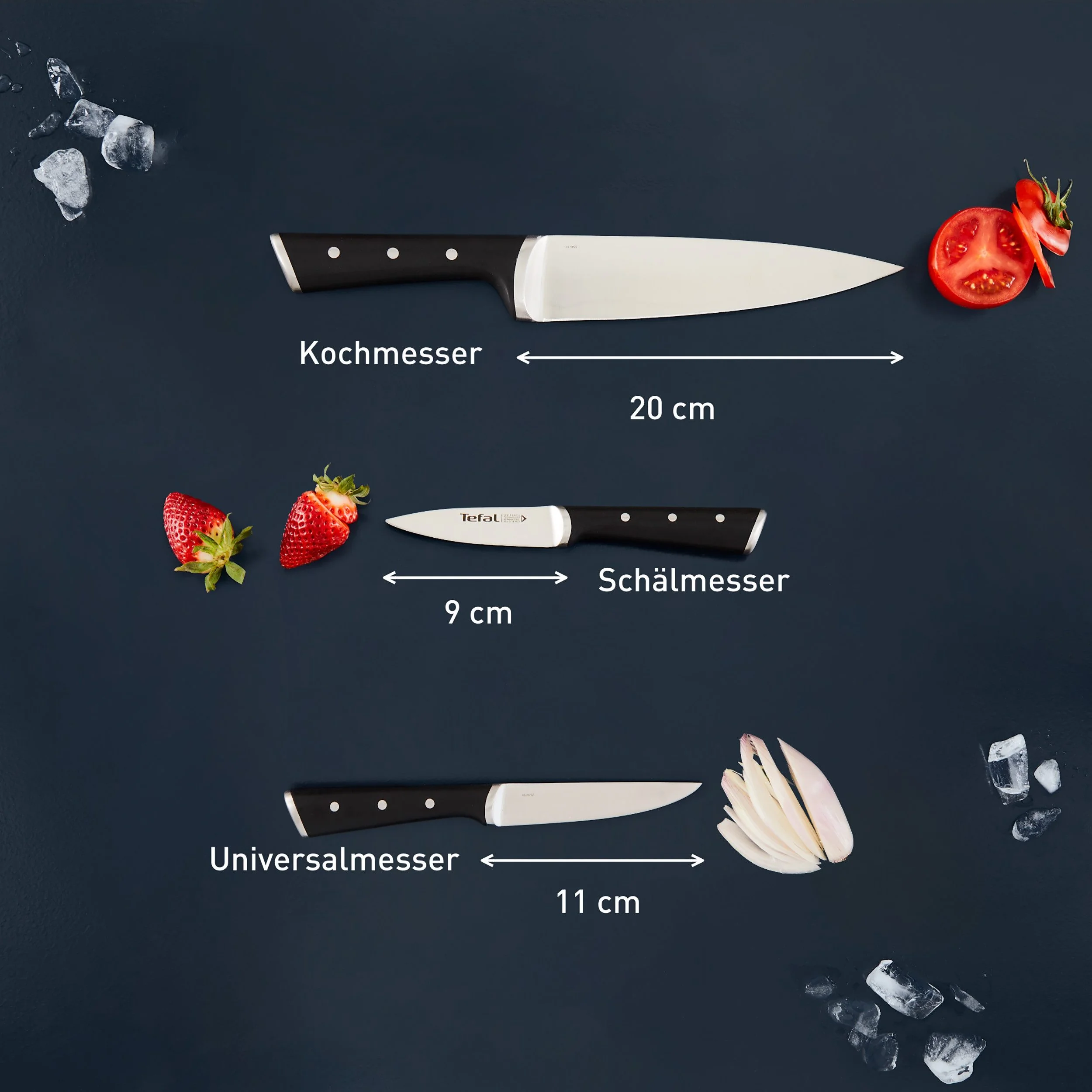 Messer-Set Ice Force