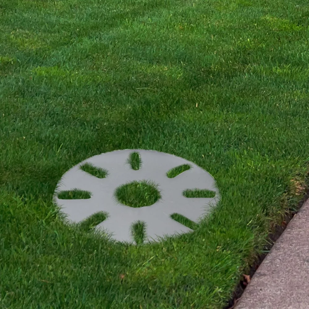 ETC-SHOP Erdspieß 30 cm Stahl für Gartenleuchten und Lampen