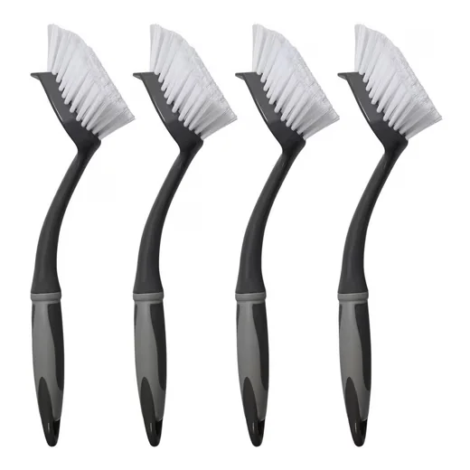 Reinigungsbürsten-Set Spülbürsten für Küche, Haushalt Kunststoff mit Schabekante 29 x 6 cm