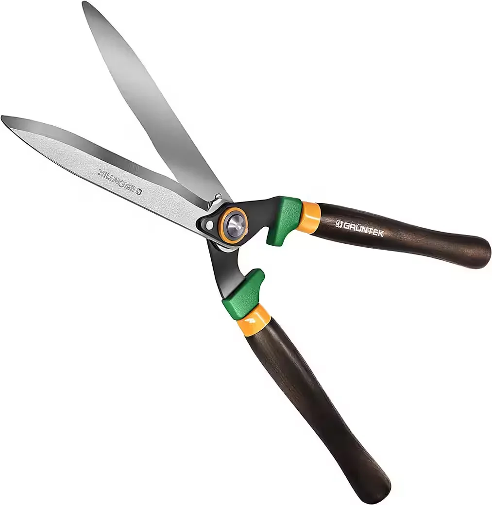 GRÜNTEK Heckenschere Panther 540 mm mit Wellenschliff Strauchschere