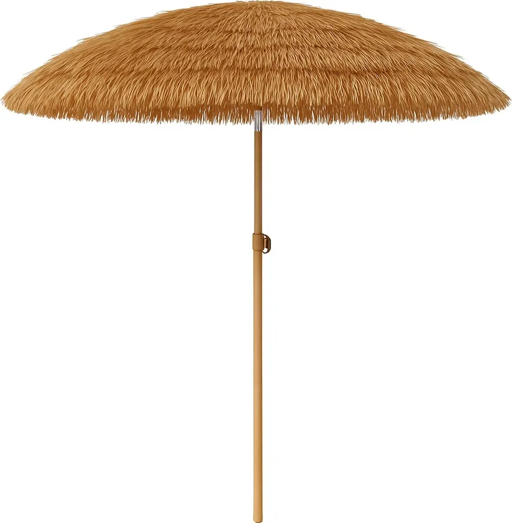 Gardlov Hawaii Sonnenschirm 170 cm höhenverstellbar neigbar klappbar