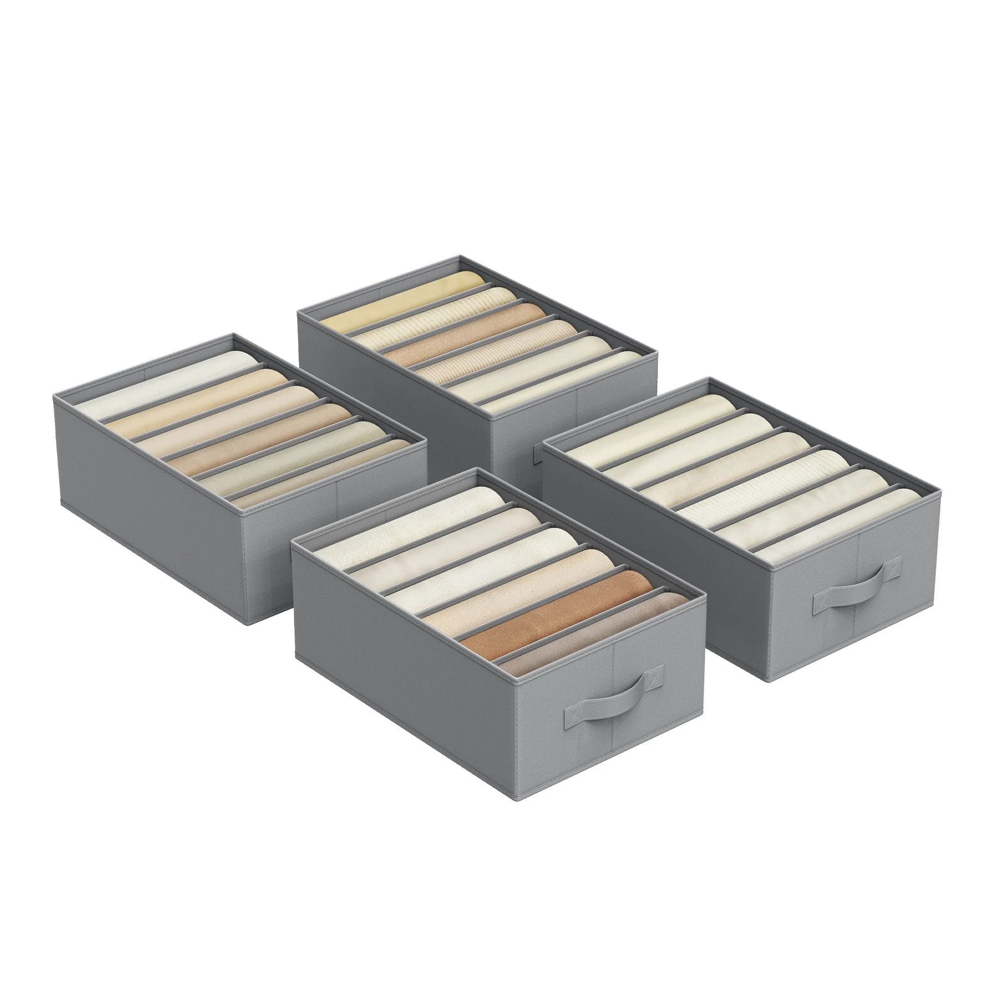 Aufbewahrungsbox Kleiderschrank-Organizer, 42 x 30 x 17 cm, für Hosen, Kleidung