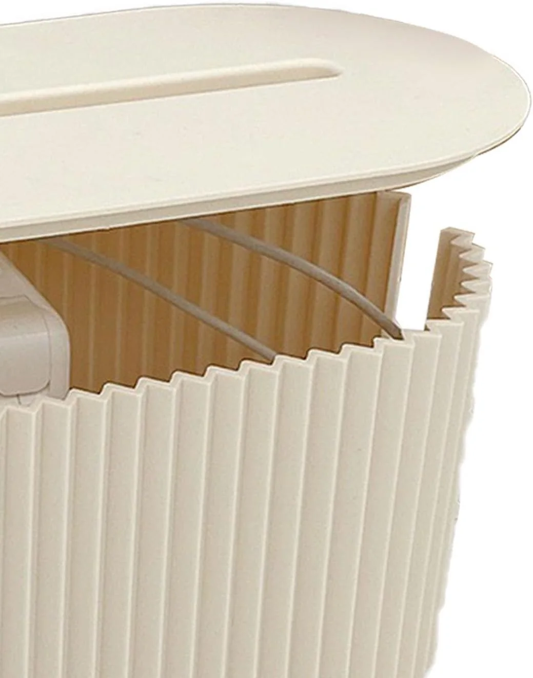 REFINED LIVING Kabelbox Kabelmanagement Organizer für Steckdosenleiste