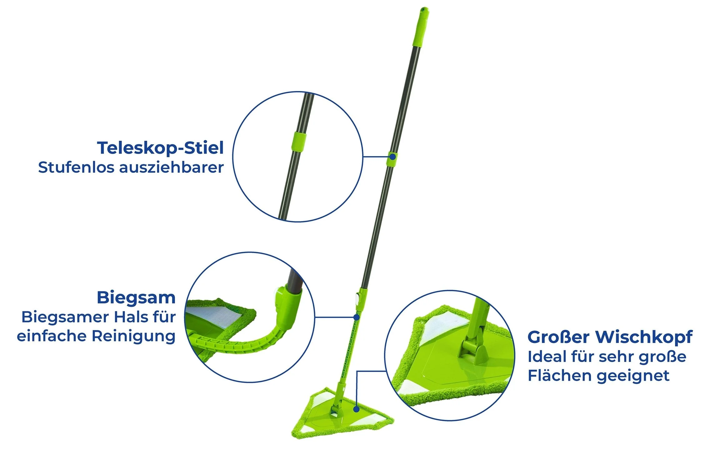 Bodenwischer-Set Modell Triangel