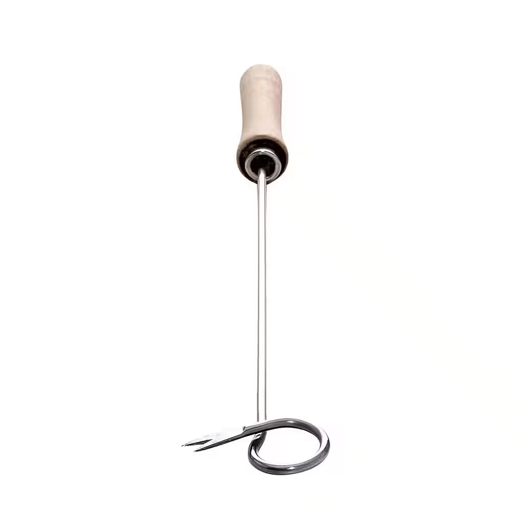 GAUMENKICK Grillbesteck Set Edelstahl Universalwender Pig Tail