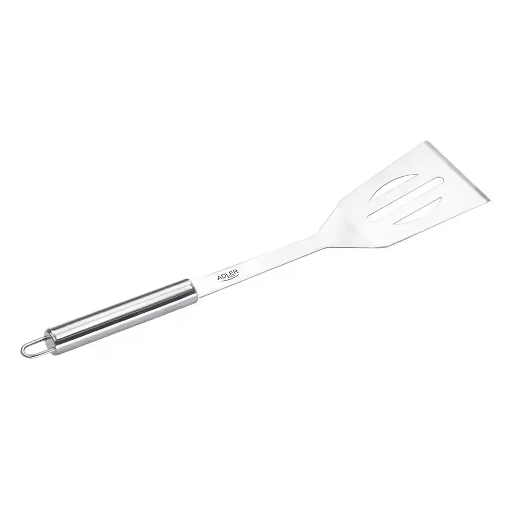 ADLER Grillbesteck-Set AD 6728 aus Edelstahl mit Zange Gabel Wender