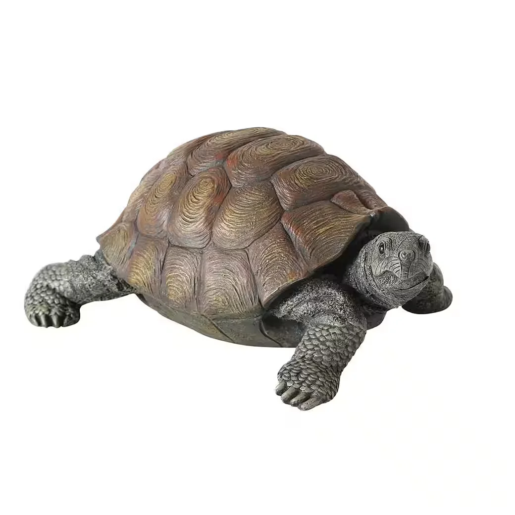 Boltze Gartenfigur Schildkröte Slowmotion 34 cm Dekofigur