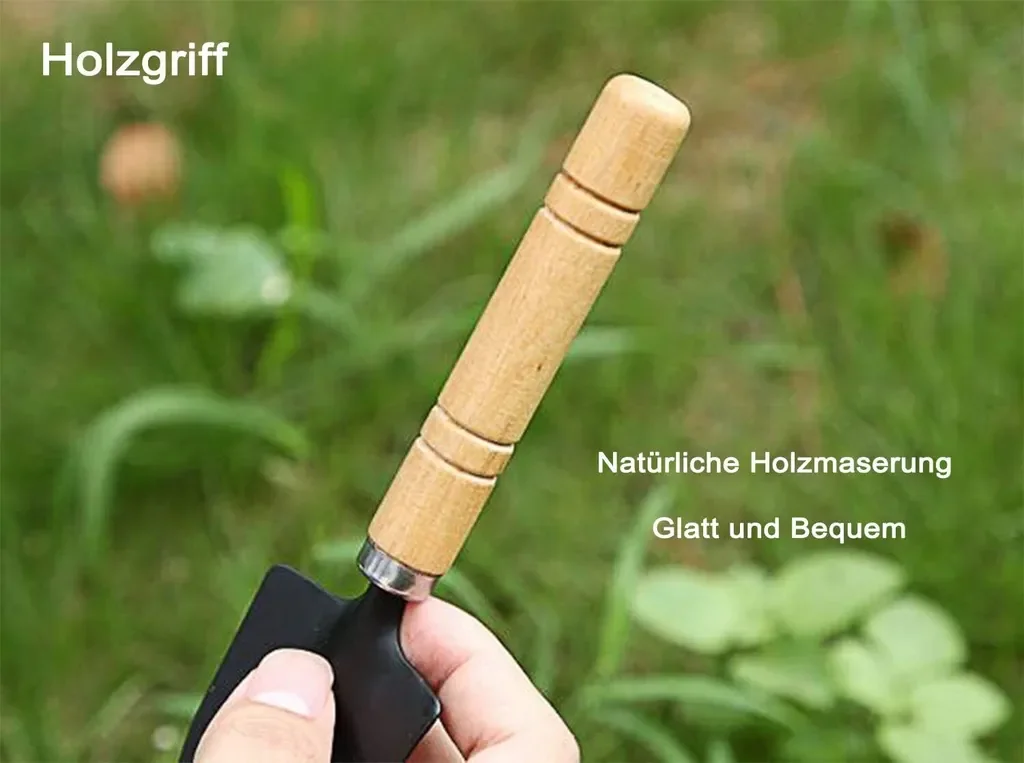 Zimtky Mini Gartenwerkzeug Set 3-tlg Bonsai Schaufel Spaten Rechen