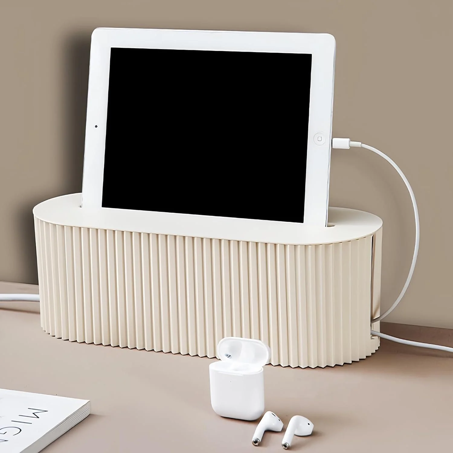 REFINED LIVING Kabelbox Kabelmanagement Organizer für Steckdosenleiste