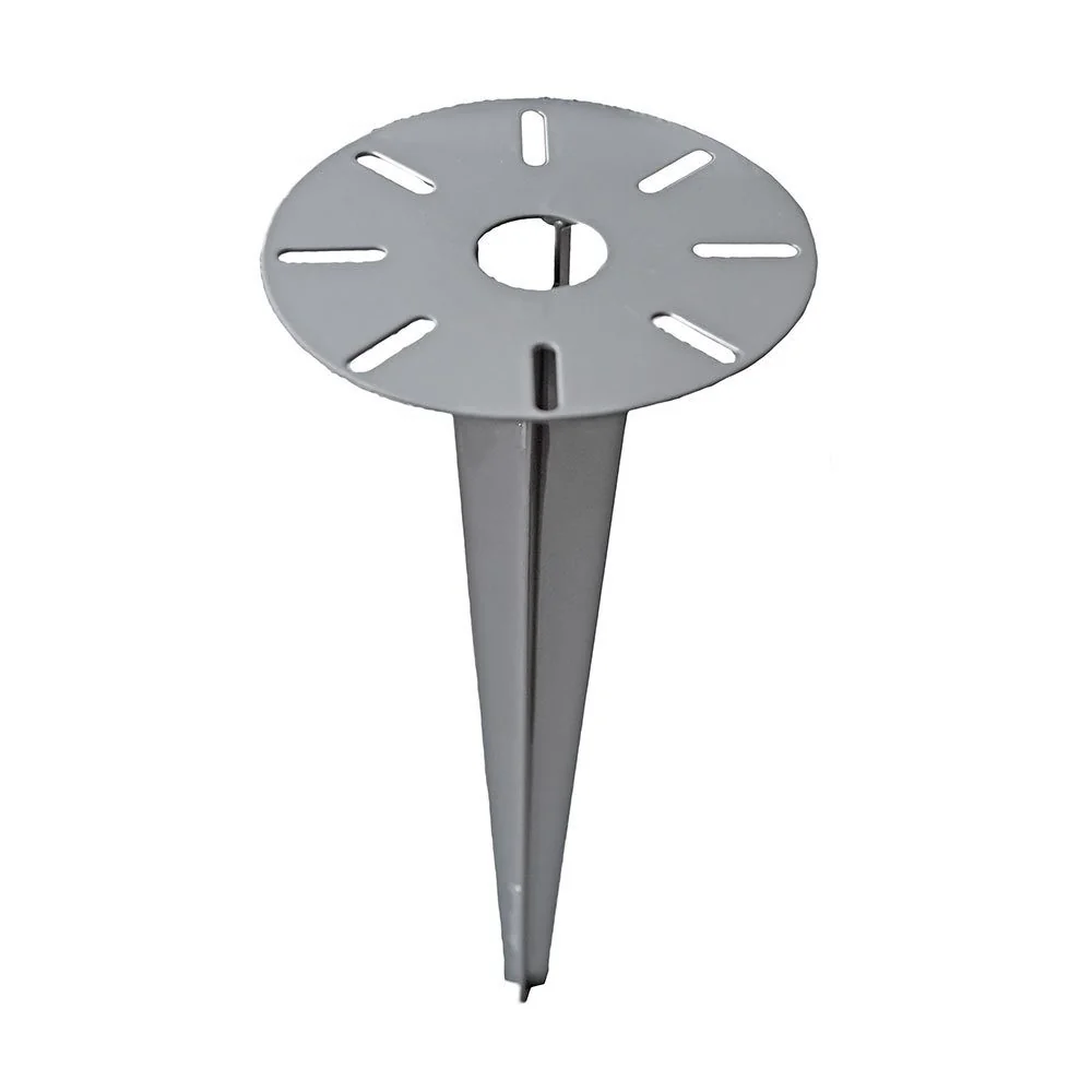 ETC-SHOP Erdspieß 30 cm Stahl für Gartenleuchten und Lampen