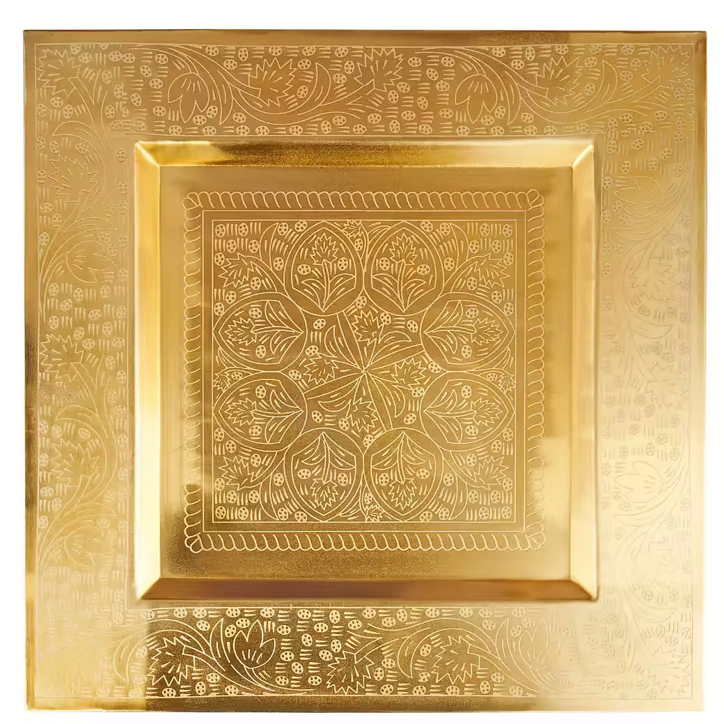 MARRAKESCH ORIENT und MEDITERRAN INTERIOR Klapptisch Sule Metall Gold
