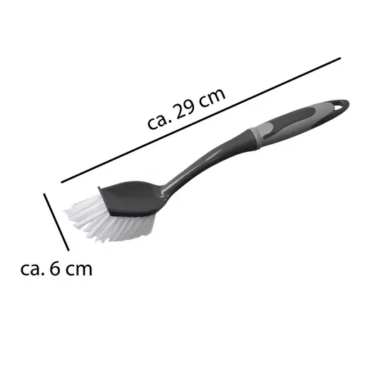 Reinigungsbürsten-Set Spülbürsten für Küche, Haushalt Kunststoff mit Schabekante 29 x 6 cm